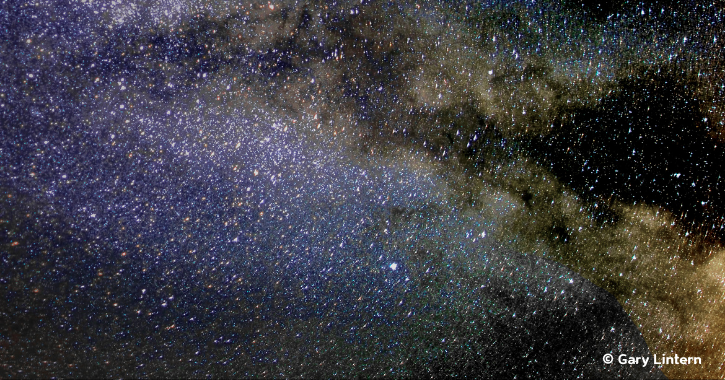 View of the Milky Way captured in County Durham.